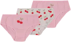 House lasten brief-alushousut Kirsikka 230H260807 3-pack - Pink AOP - 1