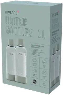 Mysoda Pigeon 1.0L juomapullo 2-pack - 2