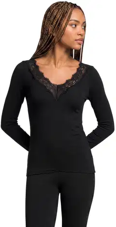 WKLY. naisten aluspusero 32300 - Black - 1