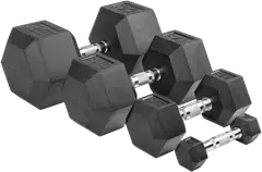 Gymstick käsipaino Pro Hex - MUSTA - 1