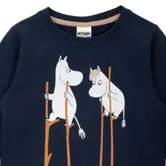 Martinex Muumi lasten collegepaita Seikkailu 5928287 - tummansininen - 2