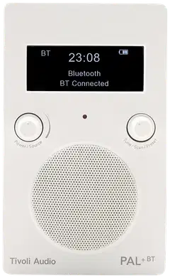 Tivoli Audio kannettava DAB+/FM Bluetooth-radio PAL+ Gen.3 BT valkoinen - 1