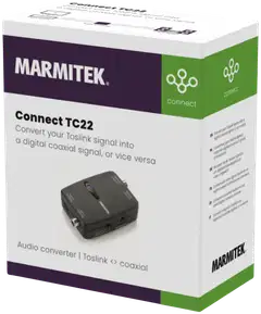 Marmitek Marmitek Connect TC22 Toslink - Coaxial muunnin - 7