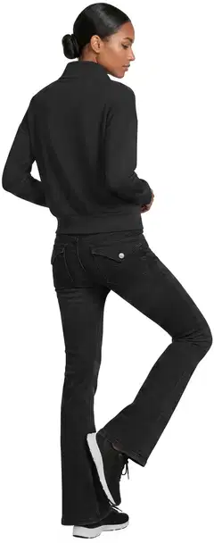 WKLY. naisten lyhyt scuba-takki 220W312667 - black - 3