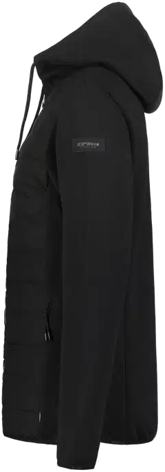 Icepeak miesten midlayertakki Arzberg - MUSTA - 3