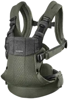 BabyBjörn vauvan kantoreppu harmony - 3d mesh, tummanvihreä - 2