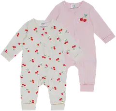 Ciraf vauvojen pyjama 250B260451 2-pack - 11-0103tcx egret - 1
