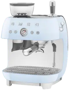 Smeg espressokeitin myllyllä vaaleansininen EGF03PBEU - 4