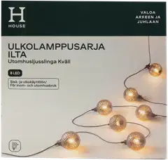 House ulkolamppusarja Ilta 8 LED - 1