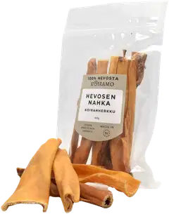 Hevosennahka koiranherkku pureskeluun 60g Koiramo - 2