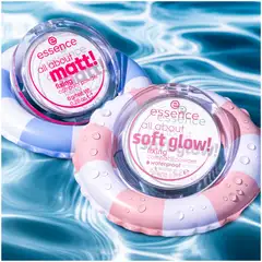 essence all about matt! fixing compact powder 8 g - 3