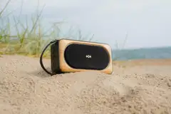 House of Marley Bluetooth kaiutin Roots Solar, musta/puu - 9