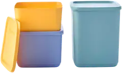 Tupperware rasiasetti Cubix 650 ml + 1 l + 1,8 l - 1