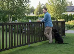 Miljöörakennus aitaelementti pysty rima, gh, 180x80x9,5 - 4