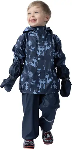 Ciraf lasten sadetakki Ibbe - Navy - 5