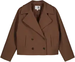 WKLY. naisten kipparitakki 225W322507 - Deep Taupe - 1