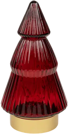 Pöytäkoriste lasikuusi LED-valolla, erilaisia - 2