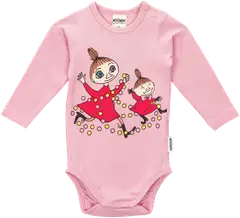 Moomin by Martinex vauvojen body Helmileikki 590511 - Vaaleanpunainen - 1