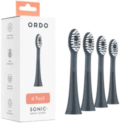 Ordo Sonic -harjaspäät, hiili - 4 kpl - 2