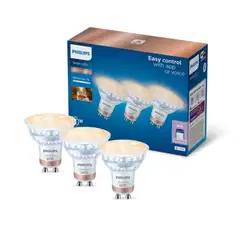 Philips Smart Lighting LED-filamenttilamppu 5W GU10 2700-6500K 400lm tunable white 3 kpl - 4