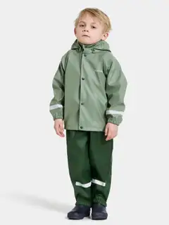 Didriksons lasten sadeasu 506181 - Light Moss - 9