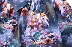 Pop&co lasten trikoomekko Cilia - Unicorn - 2