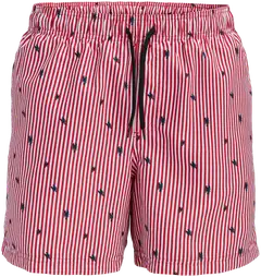 JJ REBEL miesten uimashortsit Jrebhawaii - True Red - 1
