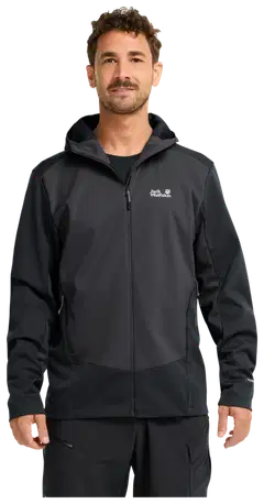 Jack Wolfskin miesten kuoritakki Skyvail - phantom - 3