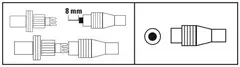 Hama Antenniliitin, Coax naaras, kierrettävä - 2