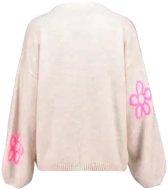 Hailys naisten neule sk al44va unf-5052 - beige/pink flower - 3