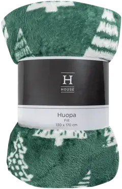House huopa Kuuset 130x170 cm vihreä/valkoinen - 3