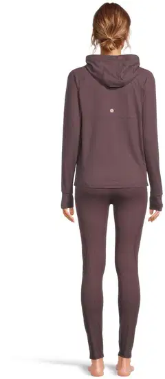 Danskin naisten hupullinen treenitakki DPA2604 - Huckleberry - 3
