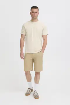 Blend miesten pellavashortsit BHMORGAN - Cornstalk - 4