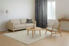 House verho Tara-köynnös 140x250 cm, musta - 5