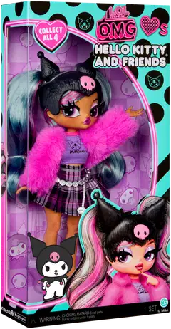 L.O.L. OMG Hello Kitty- Kuromi Muotinukke - 1