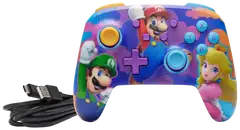 PowerA Enhanced Wireless Controller peliohjain, Color Splash Heroes, Nintendo Switch - 7