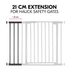 Hauck turvaportin jatkopala 21 cm musta - 9