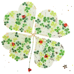 Goldbuch lucky clover muistikirja A5/200 - 3