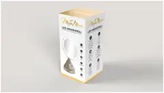 Waltter Magic Mirror LED meikkipeili langattomalla latauksella ja kaiuttimella kulta - 2