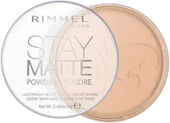 Rimmel 14g Stay Matte Pressed Powder 005 Silky Beige kivipuuteri - 2