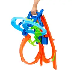 Hot Wheels Stunt Tracks Mid-Air Crash -Autorata - 5