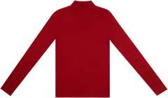 London Fog naisten neulepoolo merinosekoitetta 218L342509 - dark red - 2