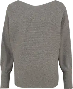 Tex naisten ribbineulepusero I970203 - Grey - 1