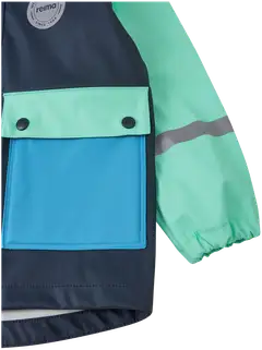 Lasten sadetakki Suihku - Navy - 3
