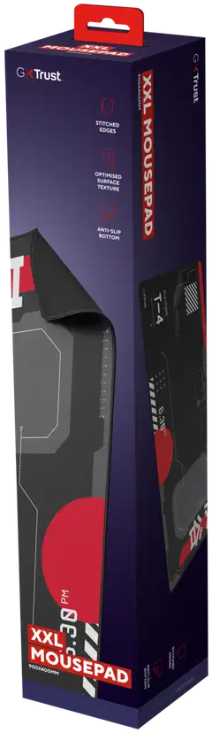 Trust GXT759 XXL Hiirimatto Japani musta - 6