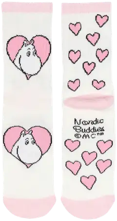 Muumi naisten sukat Muumipeikko Rakkaus - 2