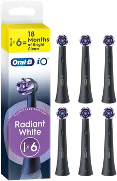 Oral-B iO Radiant White vaihtoharja 6kpl - 1