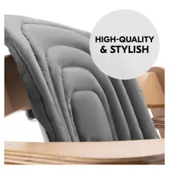 Hauck istuinpehmuste syöttötuoliin Highchair tummanharmaa - 17