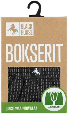 Black Horse miesten Erkki bokserit I159 - BLACK - 3