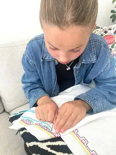 Leikkien vohvelikirjonta askartelusetti - 5